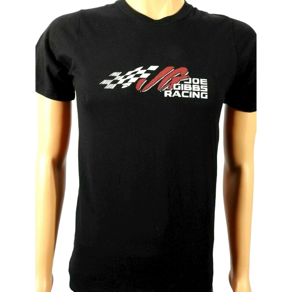 Joe Gibbs Racing NASCAR T‎ Shirt Size S Toyota Black Denny Hamlin